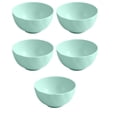 thumbnail image 1 of Wheat Straw Twisted Pattern Bowl 6-inch Tableware Household Food Container Student Dormitory Instant Noodle Bowl Set of 5 Pieces Eco-Friendly Dining Solution for Family Meals and Portable Use, 1 of 1