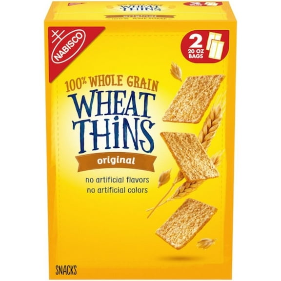 Wheat Thins Nabisco Crackers Supercarton, 40 oz - Case of 4