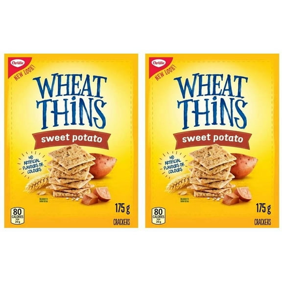 Wheat Thins Sweet Potato Crackers, 175g (2 Pack)