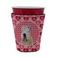 thumbnail image 1 of Wheaten Terrier Soft Coated Hearts Love Valentines Red Cup Hugger, 1 of 4