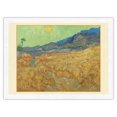 thumbnail image 1 of Wheatfield with a Reaper - From an Original Color Painting by Vincent Van Gogh c.1889 - Japanese Unryu Rice Paper Art Print 24 x 32 in, 1 of 4