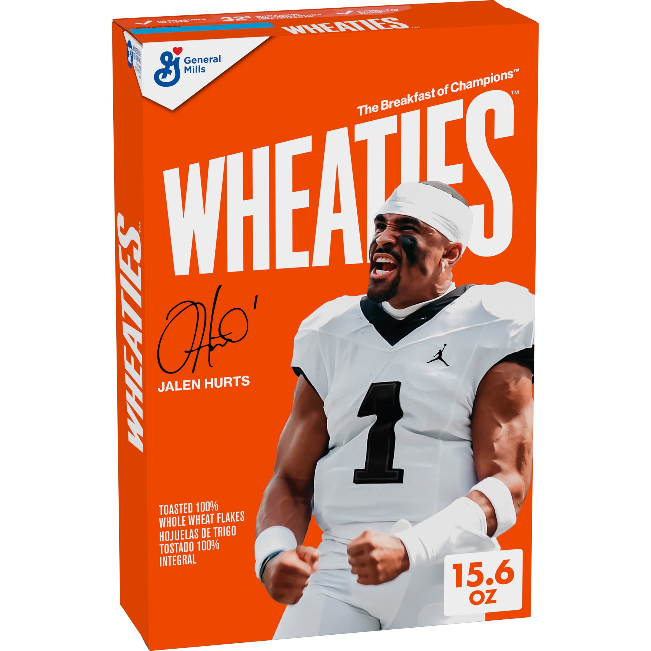 Wheaties Cereal, Breakfast of Champions, A'ja Wilson Cereal Box, 15.6 oz