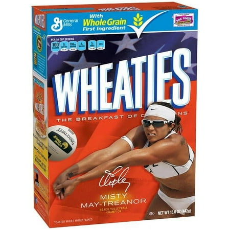 Wheaties Cereal 100% Whole Wheat Flakes 15.6 Oz (Pack of 2)
