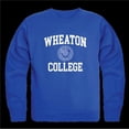 thumbnail image 1 of Wheaton College Lyons Seal Crewneck Sweatshirt, Royal - Extra Large, 1 of 1