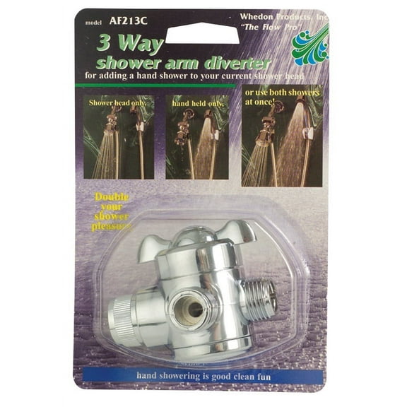 Whedon Products AF213C 3-way Shower Arm Diverter