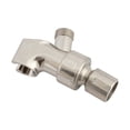 thumbnail image 1 of Whedon  Brushed Nickel  ABS  Swivel Shower Arm Bracket, 1 of 2