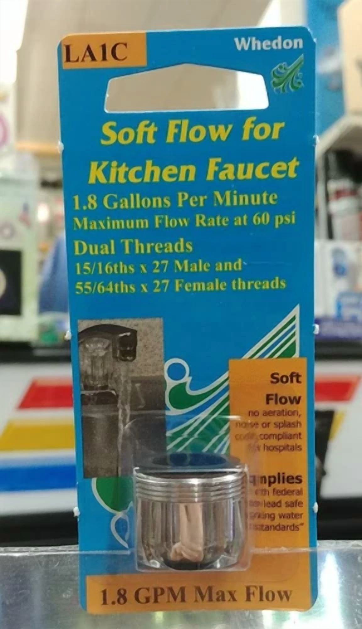 Whedon Laminar Flow Non Aerating Faucet Aerator