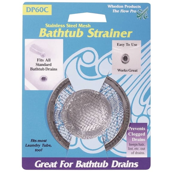 BATHTUB HAIR CATCHER SS(Pack of 1)