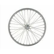 Wheel 20 x 1.75 36 Stainless Steel Spoke Front Chrome