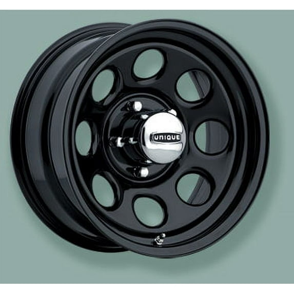 Wheel: 297 Series; 15' x 8' 6-5.5' bolt circle; black