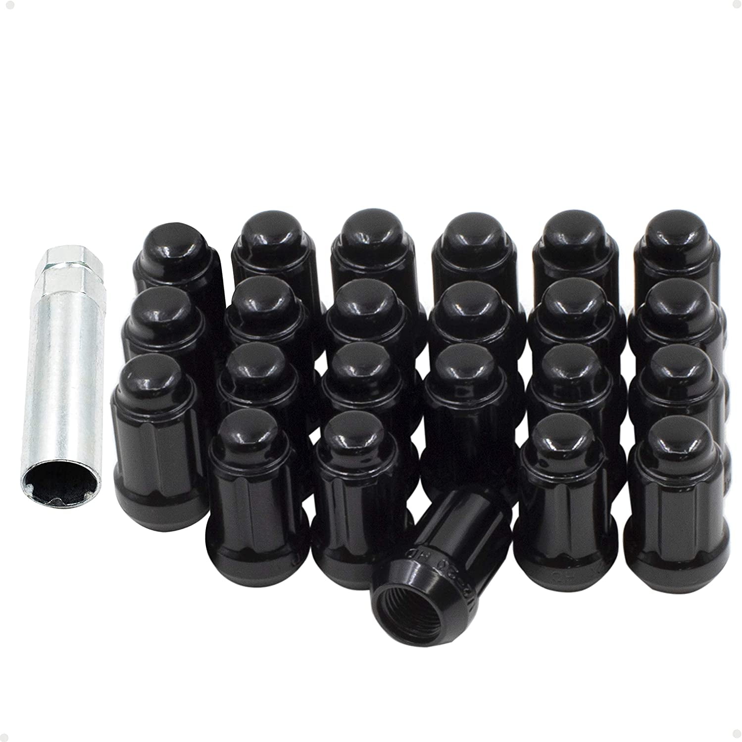 Dadi Ruota OMP SPEED Set Da 20 – Alluminio 7075 Argentato, Filettatura M12x1.25, Chiave 19 Mm, Lunghi 40 Mm, Per Auto E Tuning!