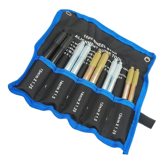Wheel Alignment Pin Wheel Hanger Pin Set Rims Studs Pin Guide Tool Aluminum Tool for Car Tire Repair