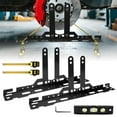 thumbnail image 1 of SLUMLOVE Wheel Alignment Tool with 2 Measuring Tapes, Upgraded Automotive Toe Alignment Tool for Home Use, Compatible with More Vehicle Models, Black, Toe Plates, 1 of 8