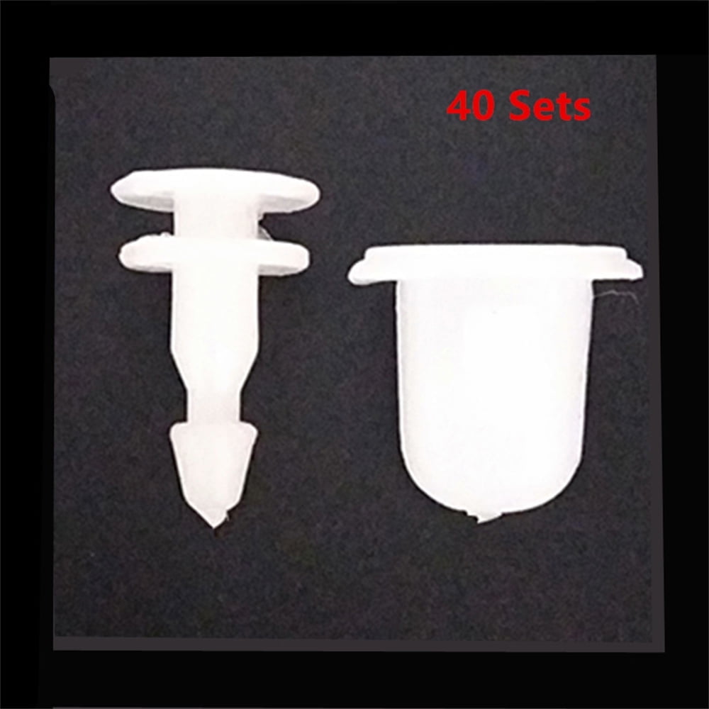 10 Exterior-Wheel Fender Flare Molding Clip With Sealer For Nissan & Infiniti - Foto 2