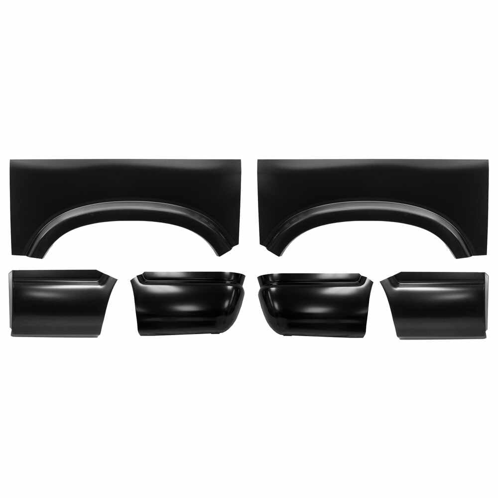 Wheel Arch & Front & Rear Lower Bed Kit. Fits 94-04 Chevrolet S10 ...