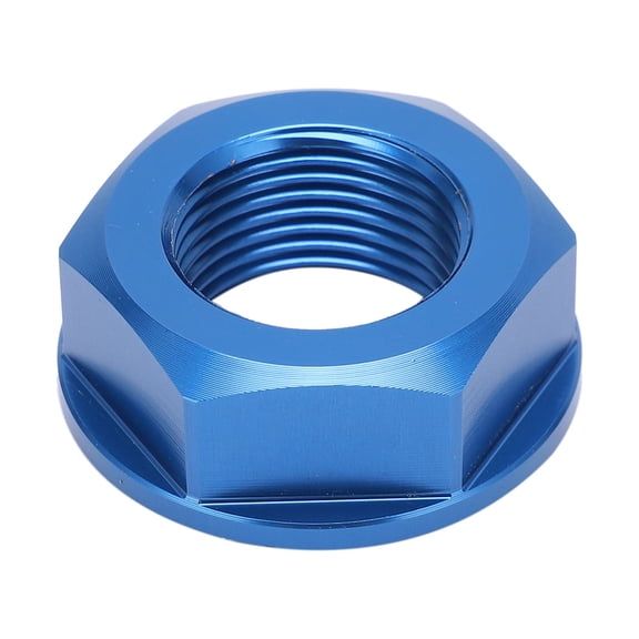 Wheel Axle Screw Nut, Practical Wheel Axle Nut Aluminum Rugged Firm For Vehicles For Rear Wheel