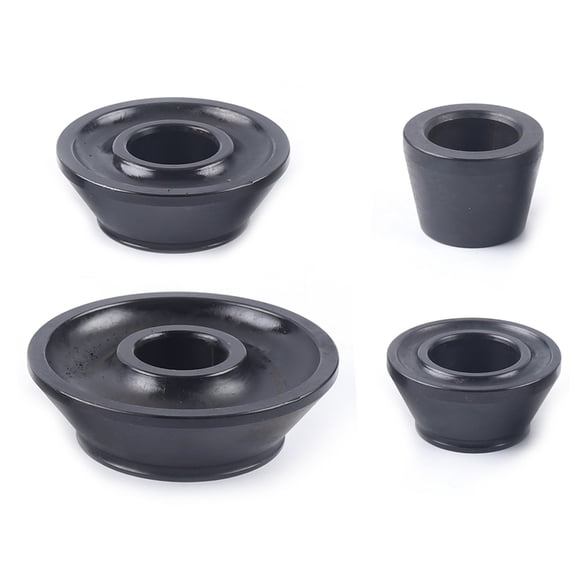 Wheel Balancer Cone Set for 1.77"-5.39" Hub Holes, Carbon Steel Construction, Ideal for Steel, Aluminum, and Alloy Wheels