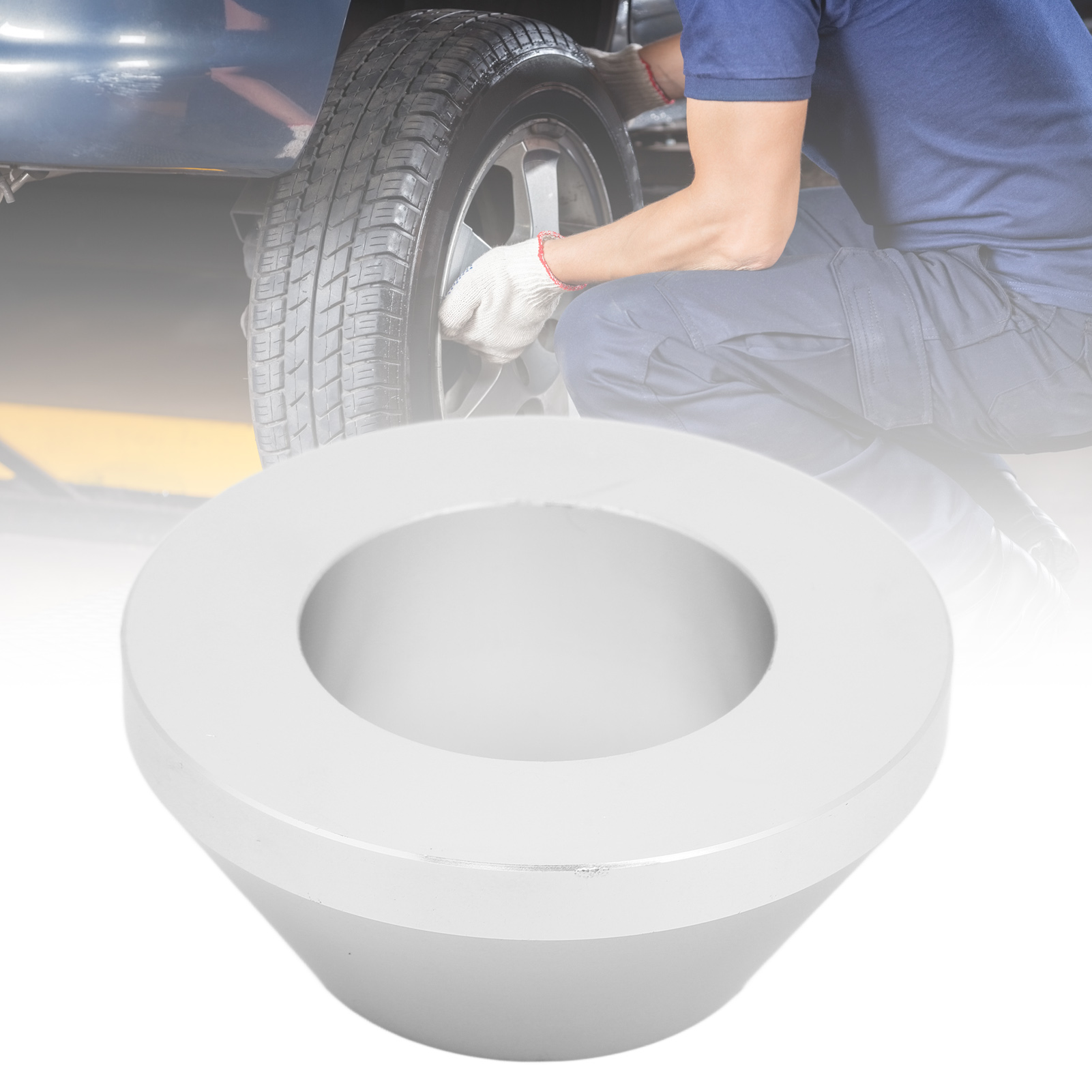 Wheel Balancer Hold Down Cone, Manual 4.5cm Diameter Tire Changer