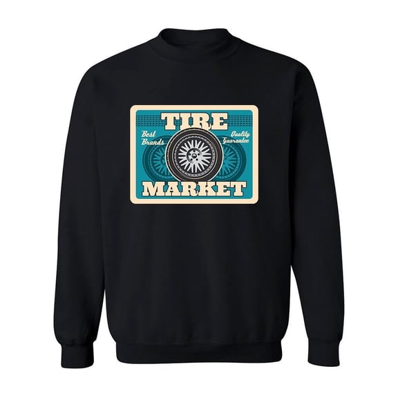 Wheel Banners Sweatshirt Men -Image by Shutterstock, Male 3X-Large