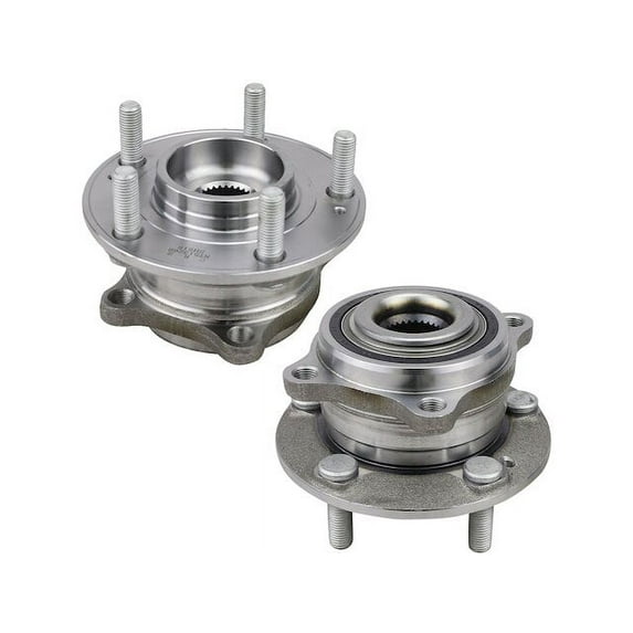Wheel Bearing Hub Assembly Set of 2 - Front or Rear - Compatible with 2013 - 2018 Hyundai Santa Fe Sport (Only Fits Rear Position with AWD Models) 2014 2015 2016 2017
