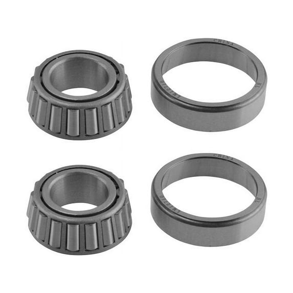 Wheel Bearing Set 2 Piece - Compatible with 2000 - 2006 Mercedes-Benz S500 2001 2002 2003 2004 2005