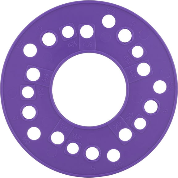 Wheel Bolt Circle Template