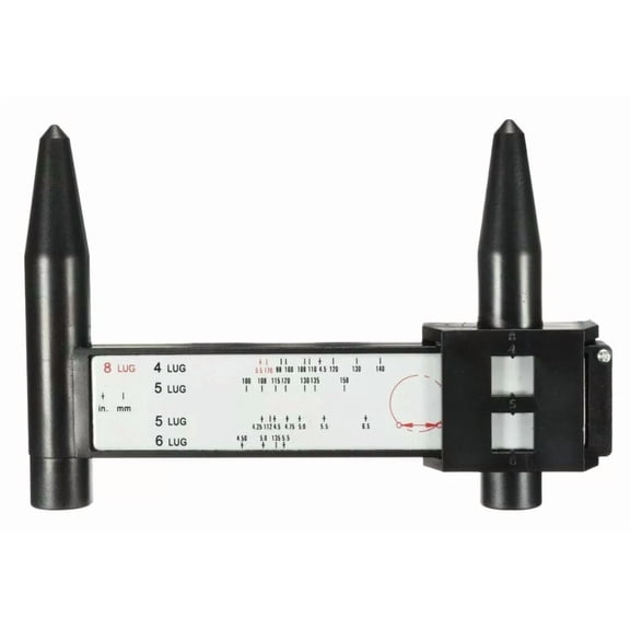 Wheel Bolt Pattern Gauge Tool 4 5 6 8 Lug Pattern Quick Measure Slide Hand Held