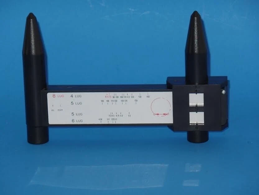 Wheel Bolt Pattern Gauge Tool 4 5 6 8 Lug Pattern Quick Measure Slide ...