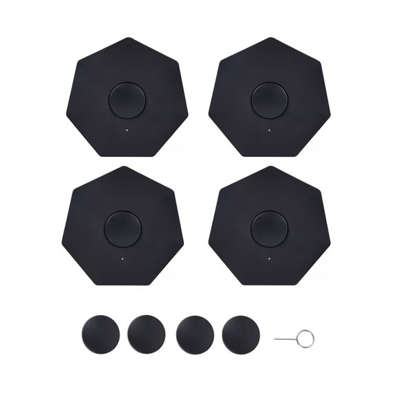 Wheel Caps Rust Resistant Wheel Caps Removable Center Covers Truck Modification Accessories Black