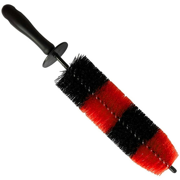 Wheel Car Cleaning Brush Mop Auto Engine Shine Wash Automotive Red