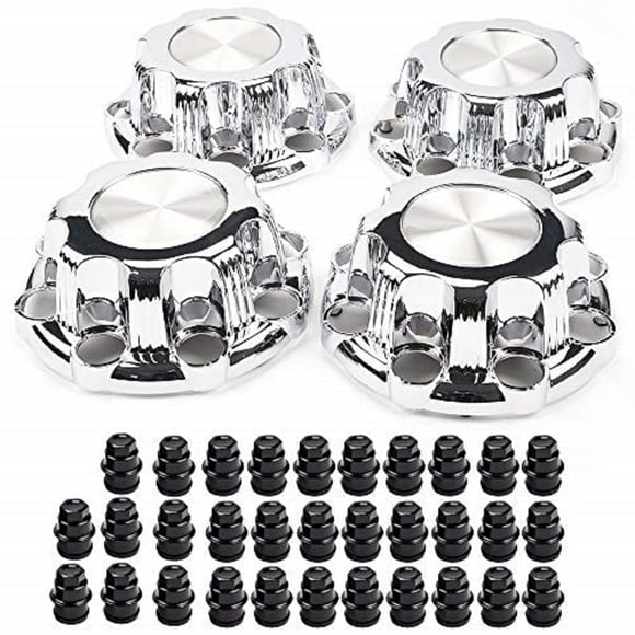 Wheel Center Caps 8 Lugs PLS Fit For Chevy Silverado/GMC Sierra 2500 1999-2008/Sierra 1500 2001-2007/Suburban/Yukon 2500 2000-2008