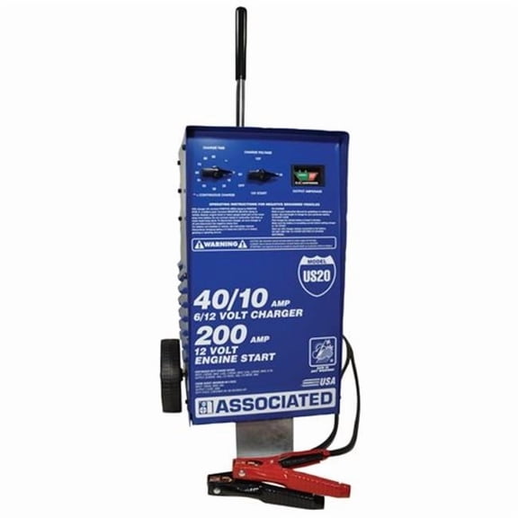 Wheel Charger/Analyzer 6/12V 40/40/10 Amps with 200A Boost