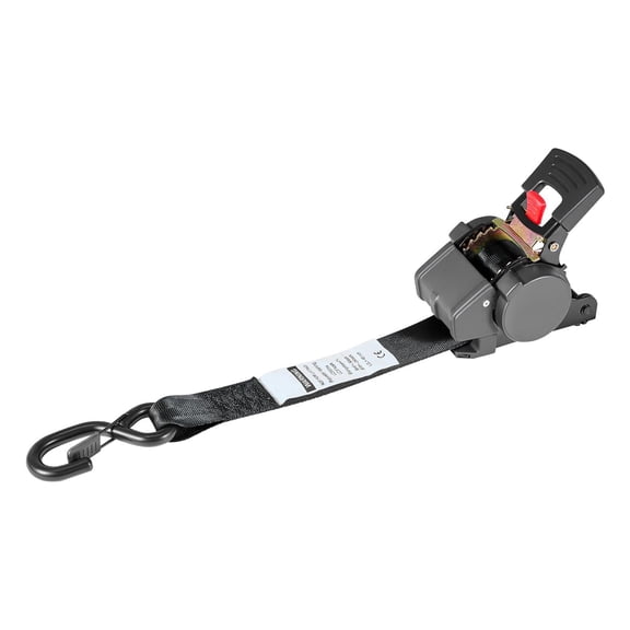 Wheel Chock & Tie Down Strap Kit w/ S Hook 550 lbs Work Load 1649 lbs Break Strength