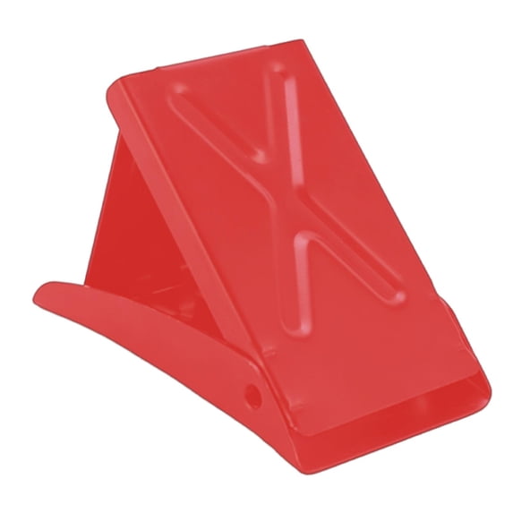 Wheel Chock Tire Stopper Block Heavy Duty Metal Foldable Design for RV Car Truck and Travel Trailer