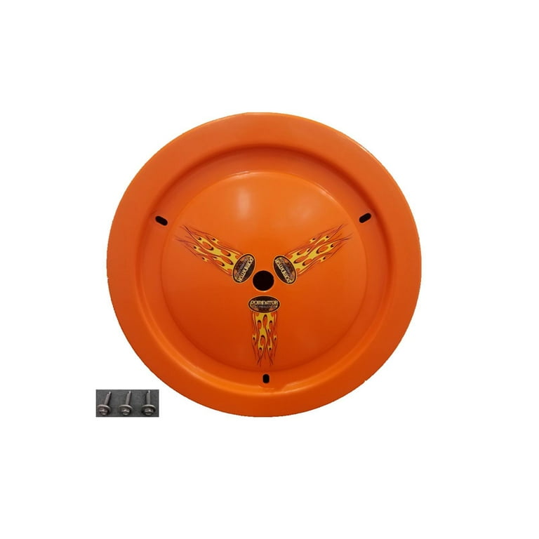 Dominator Wheel Cover Bolt-On Red Dominator Wheel Cover Bolt-On Red