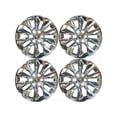 thumbnail image 1 of Wheel Cover Set of 4 - Chrome - Compatible with 2018, 2020 - 2021 Chevy Silverado 1500, 1 of 2