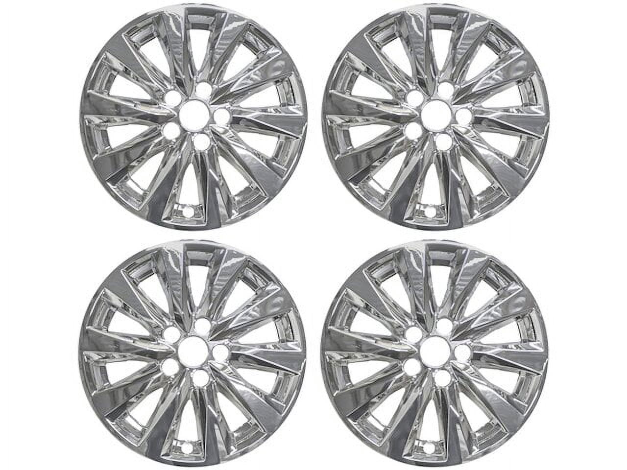 Wheel Cover Set of 4 - Compatible with 2018 - 2021 Toyota Camry 2019 2020