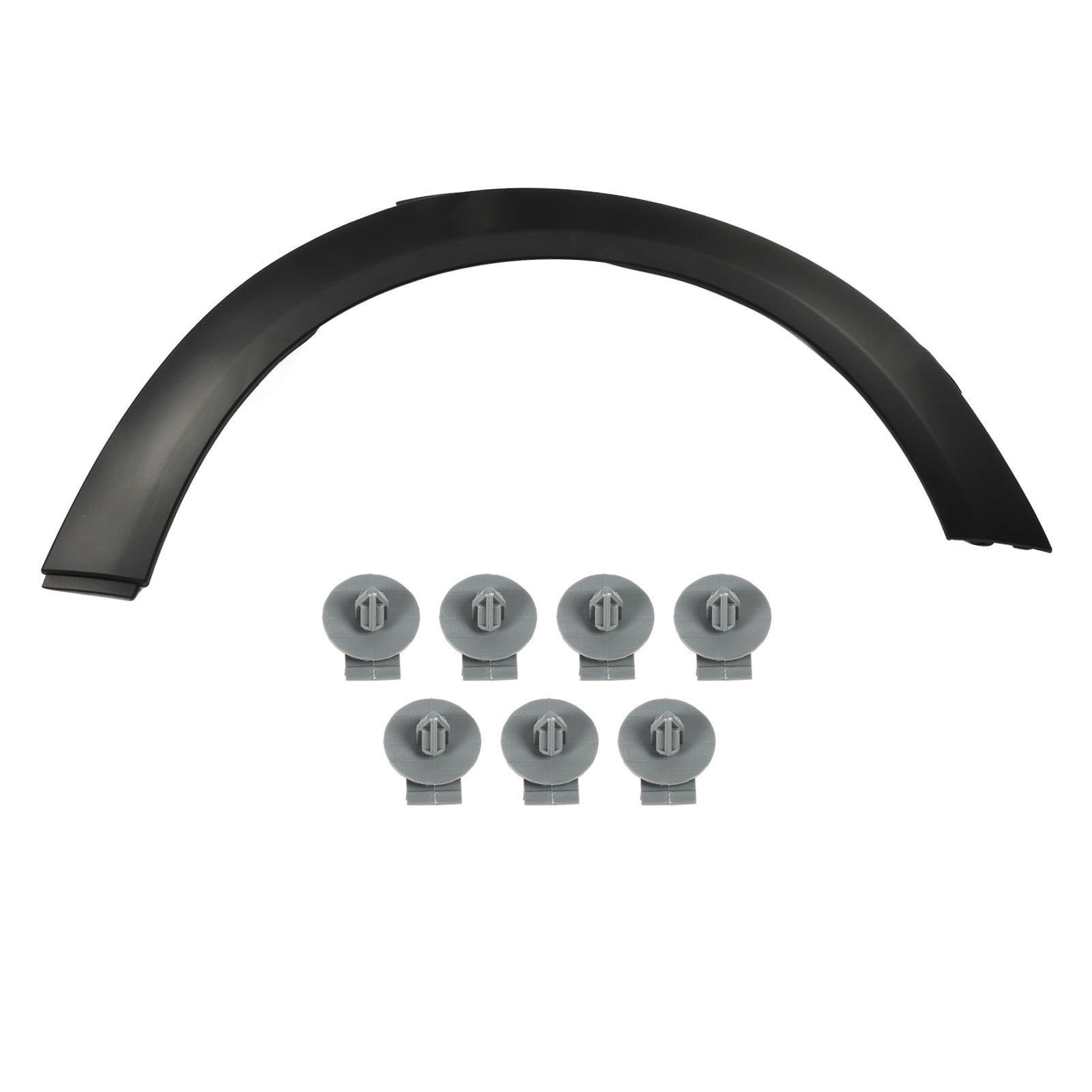 Wheel Eyebrow Arch Trim, Sporty Car Wheel Arch Trim Black Enhanced