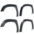 thumbnail image 1 of Wheel Fender Flares Compatible, 4PC Front + Rear Black Fender Flare Wheel Cover Grain Textured Pocket-Riveted Style Side Wheel Flares Replacement for Ram Truck Pick Up (Black), 1 of 9