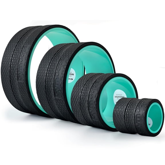 Wheel Foam Roller - Targeted & Neck  Stretcher Spinal Decompression Massage With Density For Physical Supports 500lbs