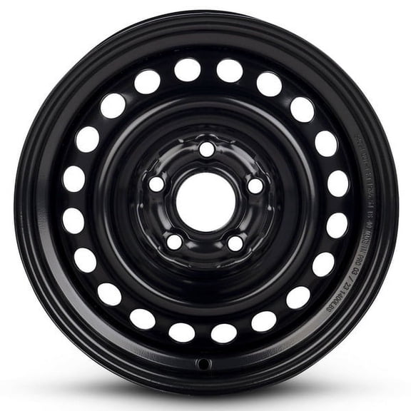 Wheel For 2003-2007 Honda Accord 15 inch 5 Lug Black Steel Rim Fits R15 Tire