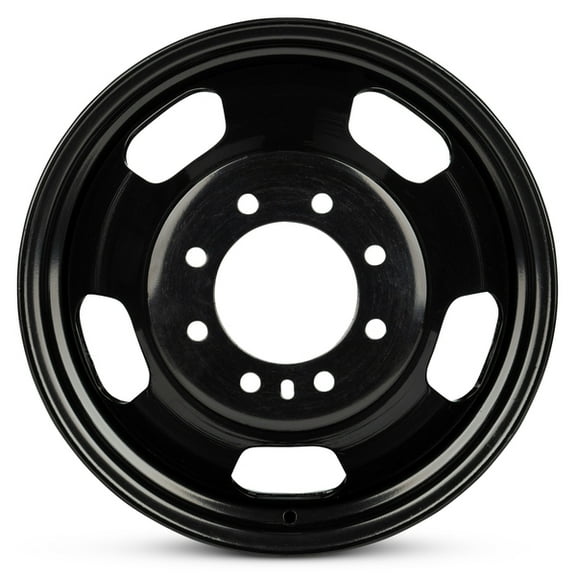 Wheel For 2003-2018 Dodge Ram 3500 17 inch 8 Lug Black Steel Rim Fits R17 Tire