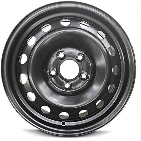 Wheel For 2004-2009 Mazda 3 16 inch Black 5 Lug Steel Rim Fits R16 Tire