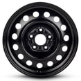 thumbnail image 1 of Wheel For 2004-2009 Nissan Quest 16 inch Black 5 Lug Steel Rim Fits R16 Tire, 1 of 5
