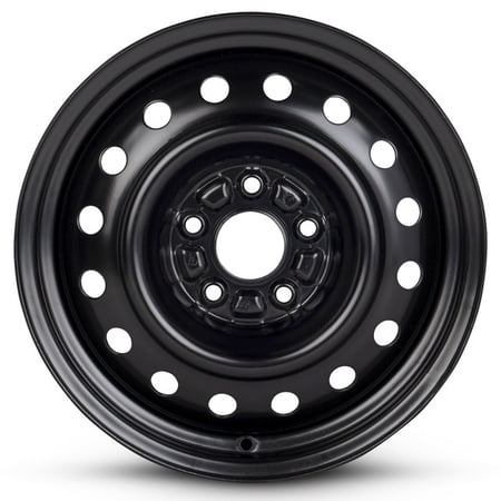 Wheel For 2005-2006 Honda Element 16 inch Black 5 Lug Steel Rim Fits R16 Tire
