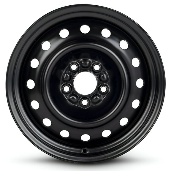 Wheel For 2006-2011 Chevy HHR 2004-2008 Chevy Malibu 16 inch 5 Lug Black Steel Rim Fits R16 Tire