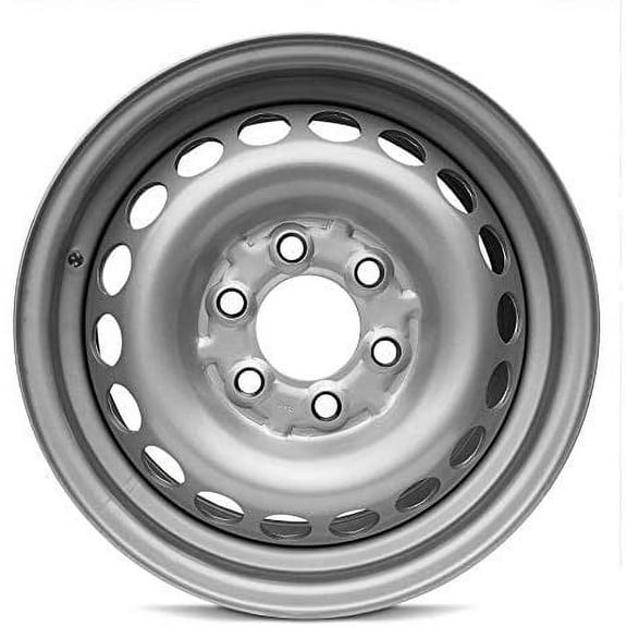 Wheel For 2007-2009 Mercedes-Benz Sprinter 2500 16 inch 6 Lug Silver Steel Rim Fits R16 Tire