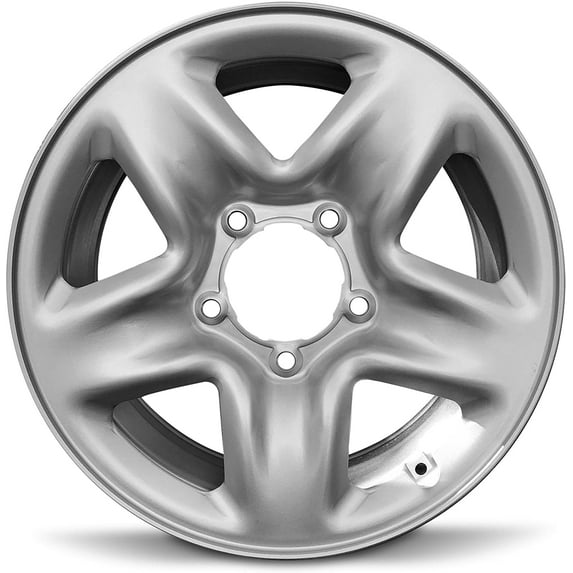 Wheel For 2007-2021 Toyota Tundra 18 inch 5 Lug Silver Steel Rim Fits R18 Tire