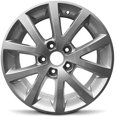 thumbnail image 1 of Wheel For 2010-2018 Volkswagen Jetta 16 inch 5 Lug Silver Aluminum Rim Fits R16 Tire, 1 of 6