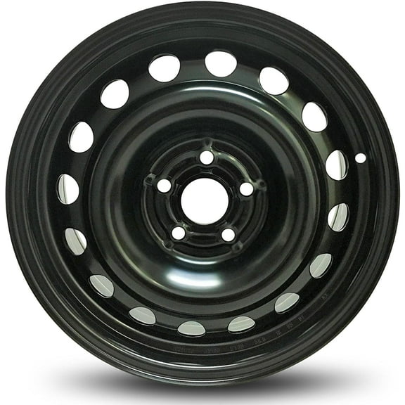 Wheel For 2011-2017 Chevrolet Cruze 16 inch 5 Lug Black Steel Rim Fits R16 Tire